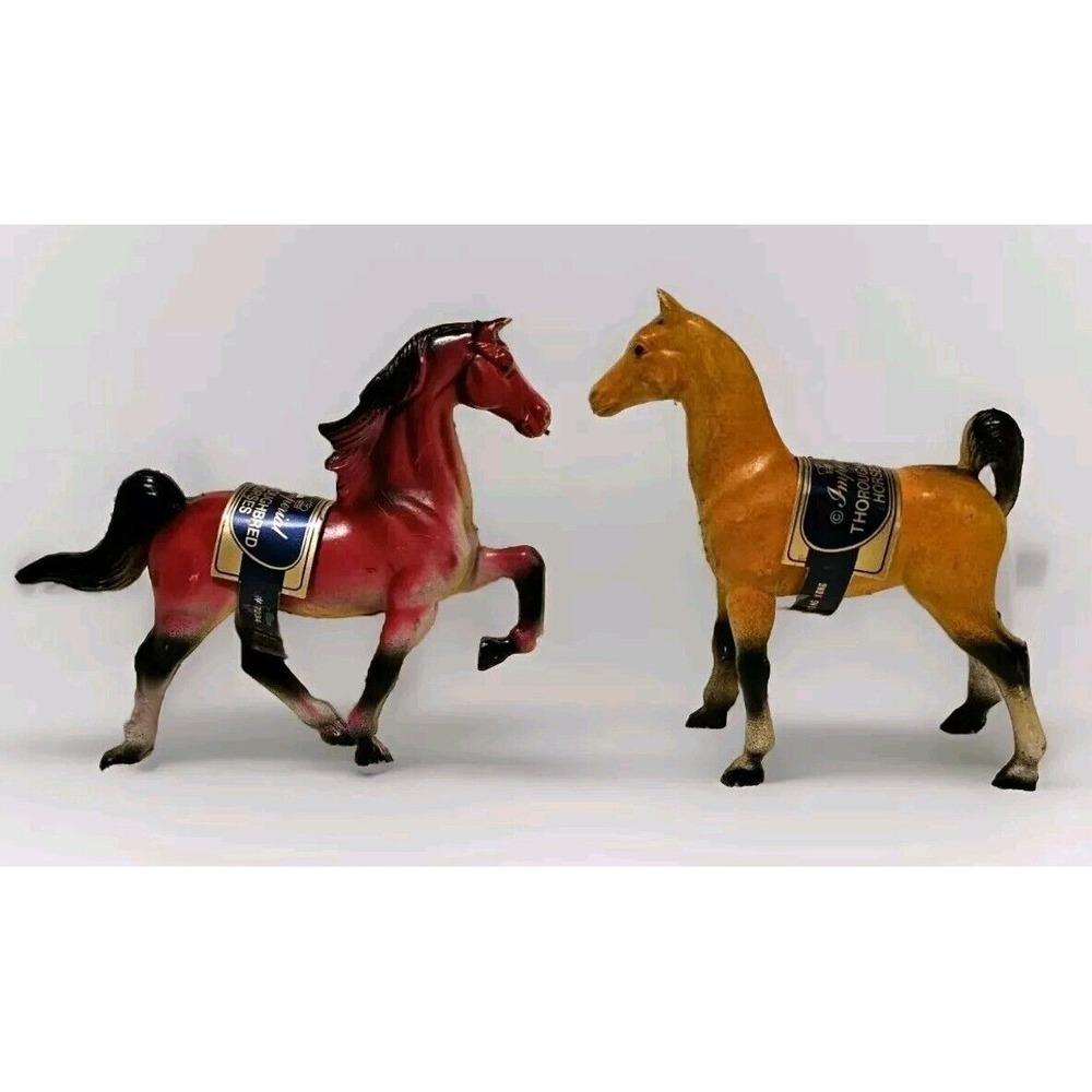 COLLECTABLE Vintage Imperial 1975 Thoroughbred 5 inch Mini Horses